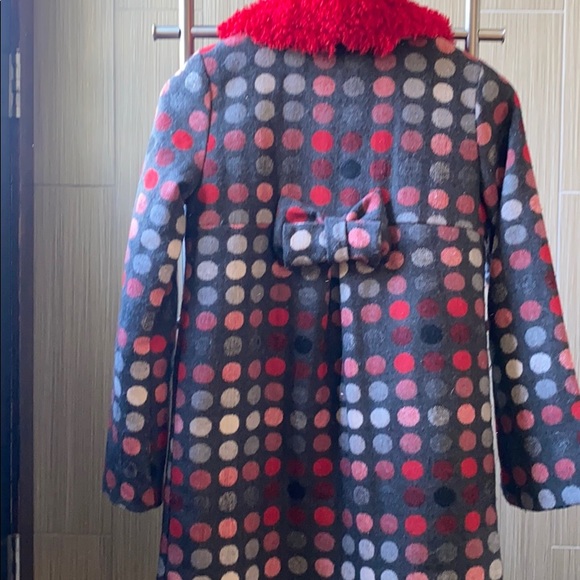 Blu Polka Dot petty coat sz 12 girls - Picture 7 of 11